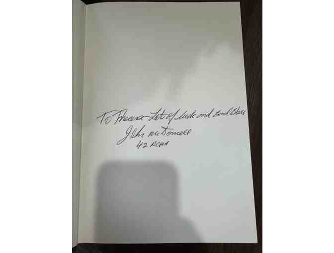 John McDonnell Autographed Copy of Autobiography