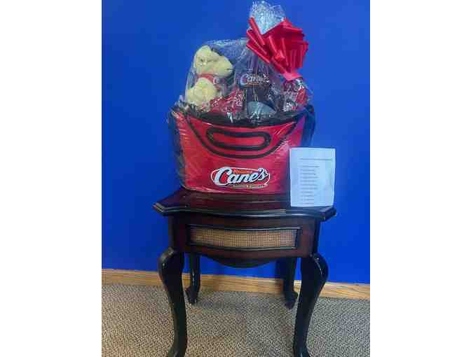 Raising Canes Gift Basket