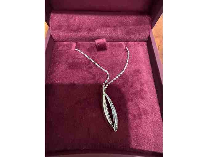 Sterling Silver Oval Necklace from Underwoods
