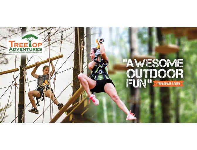 TreeTop Adventures - Two General Admission Tickets