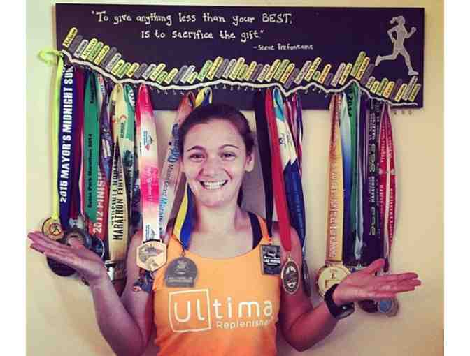 Becca Pizzi - One Mile Run for 15 with a Moozy's g/c for Each Runner