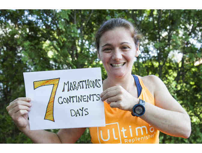 Becca Pizzi - One Mile Run for 15 with a Moozy's g/c for Each Runner