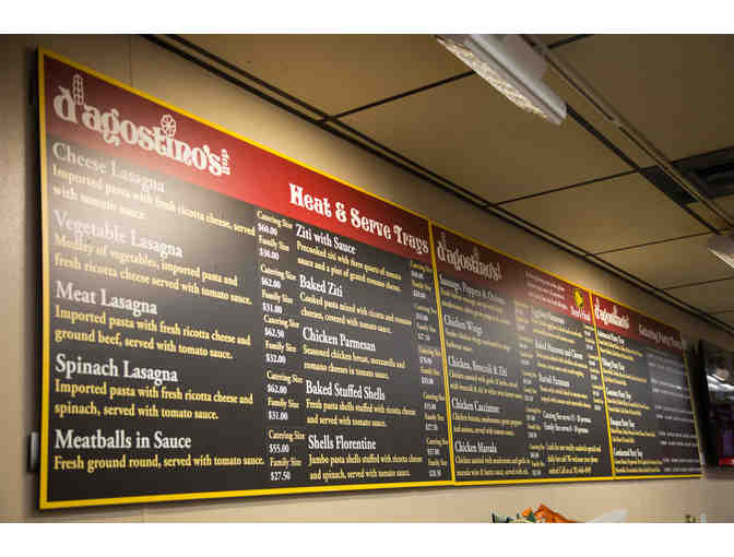 D'Agostino's Deli - $25 Gift Card