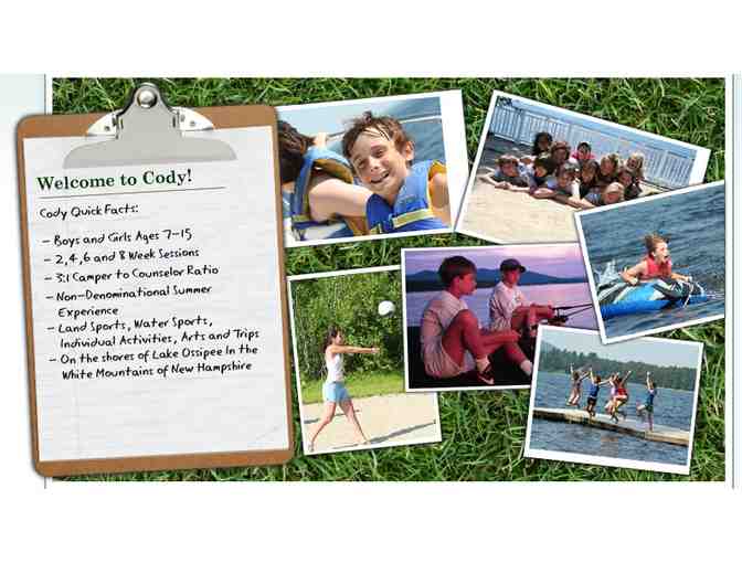Camp Cody (NH) - $1,850 Gift Card