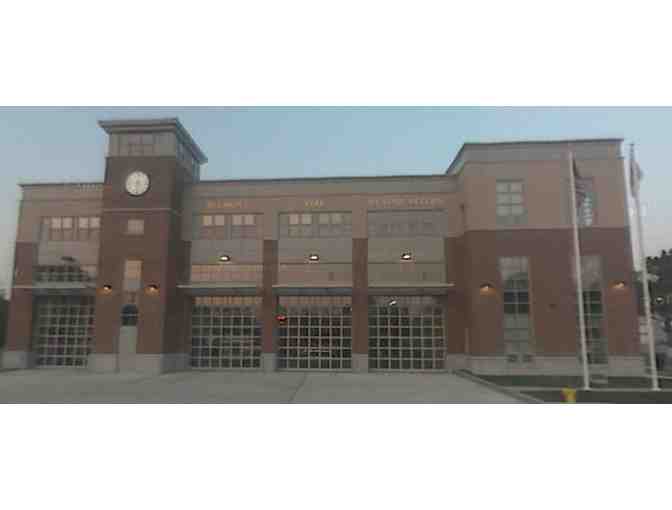 Ride to School on a Fire Truck! - donated by the Belmont Fire Department