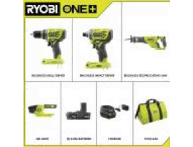 18-Volt ONE+ Lithium-ion Brushless Cordless 4-Tool Combo Kit