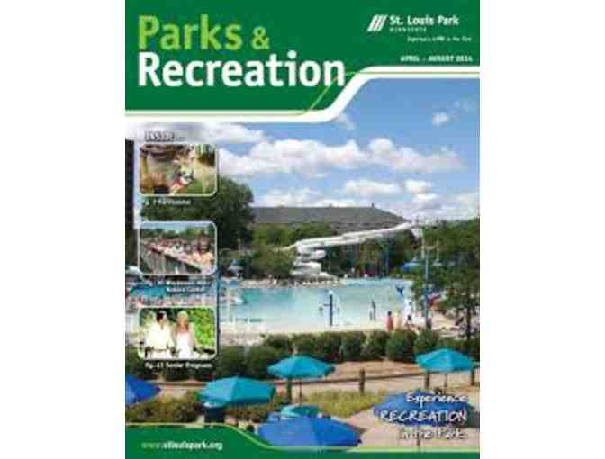 Sun in the Fun Package at St. Louis Park Rec & Aquatic Center INCLUDES $50 GIFT CARDS!