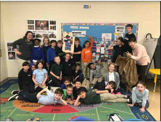 ISLA 2nd Graders - Basket of Flowers