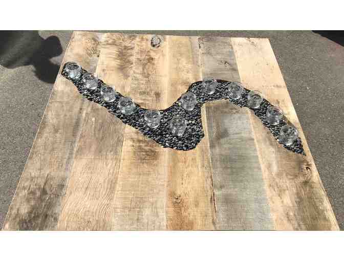 ISLA Kinders - Wood and Stones Rustic Table