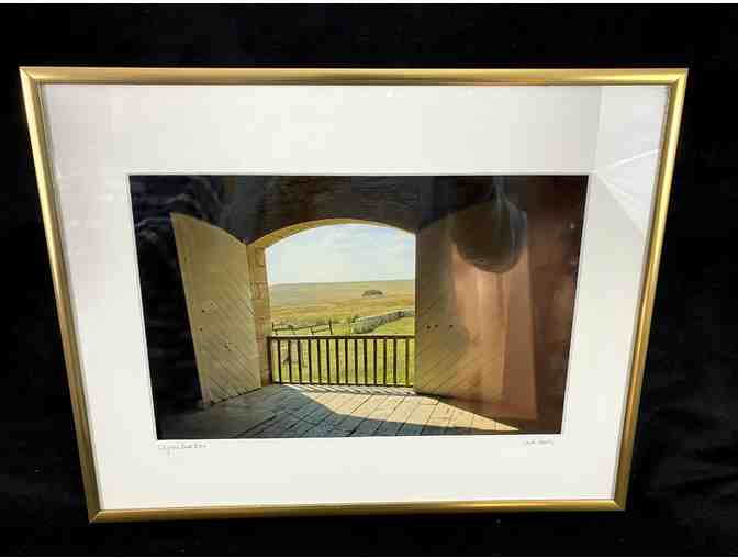Tallgrass Prairie Framed Photograph by Lowell Fewster