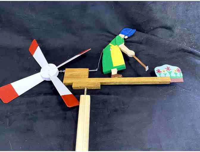 Outdoor Decor (Bird Houses and Whirlygig)