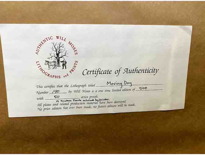 William Moses Signed Print