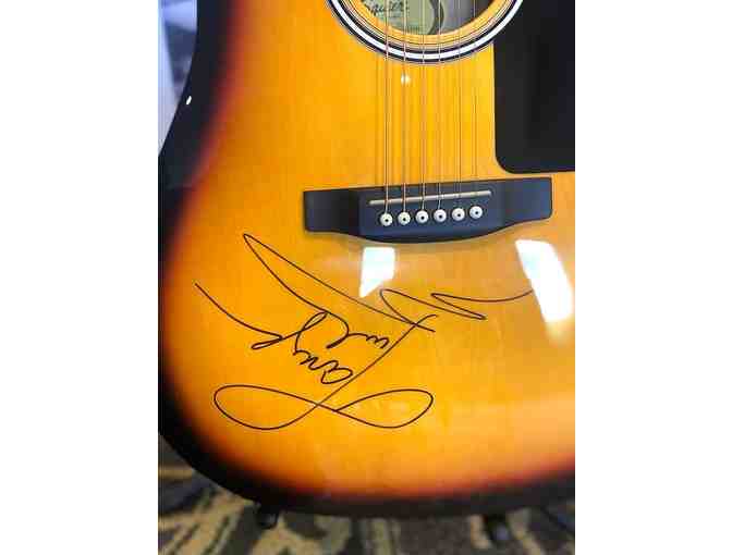 Tanya Tucker Signed Guitar