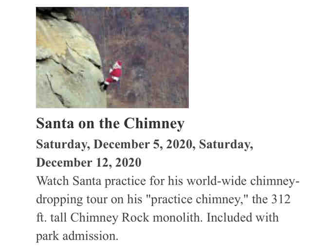 Chimney Rock- Tickets for Four!