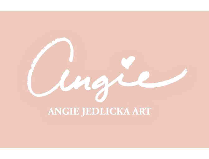 Angie Jedlicka Hummingbird Painting