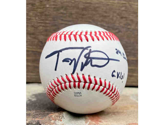 Autographed Tony Vitello Baseball - Photo 5