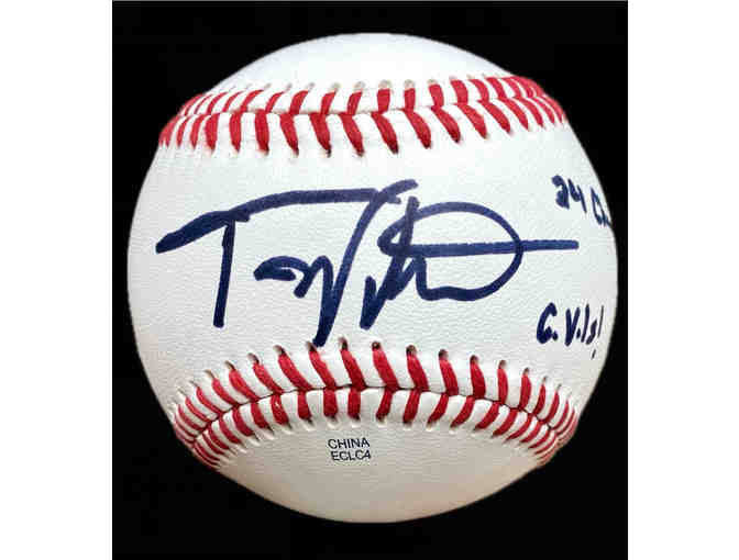 Autographed Tony Vitello Baseball - Photo 1