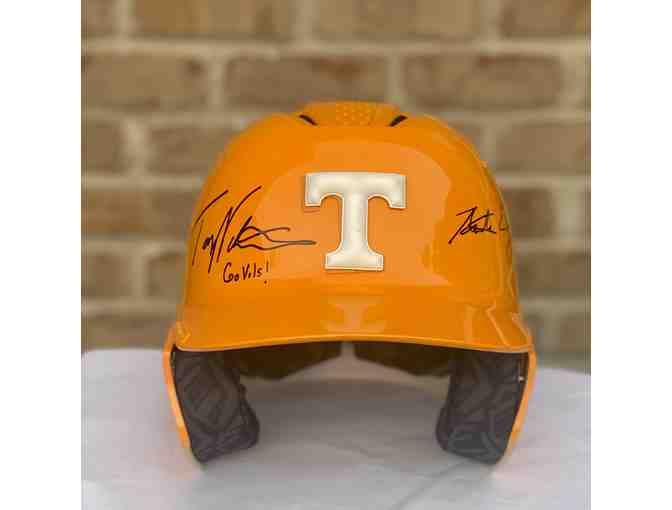 Autographed UT Baseball Helmet