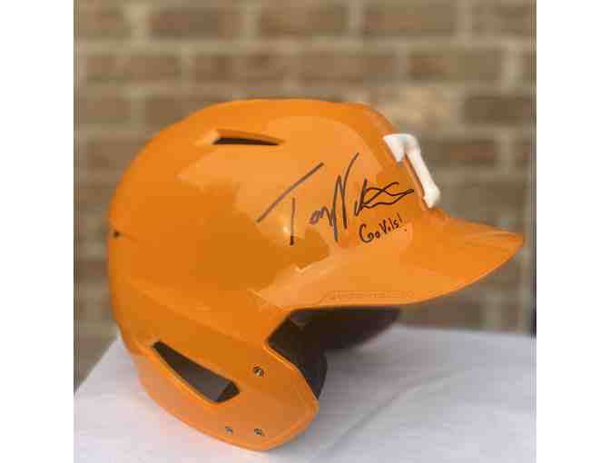 Autographed UT Baseball Helmet