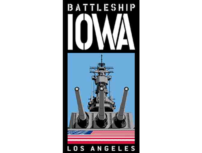 Battleship IOWA Museum: Four Admission Tickets