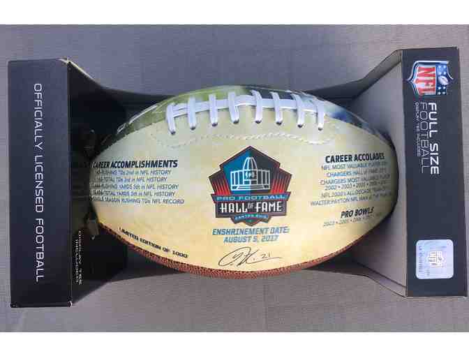 Los Angeles Chargers: LaDainian Tomlinson Hall of Fame Commemorative Football