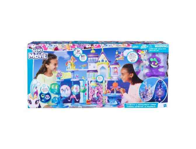 My Little Pony: The Movie Canterlot & Seaquestria Castle with Light-Up Tower
