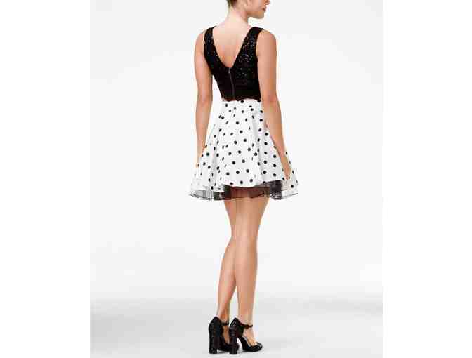 City Studio: Juniors 2-Piece Prom Embellished Lace A-Line Dress