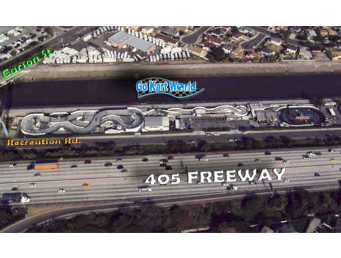 Go Kart World: Four Free Ride Passes