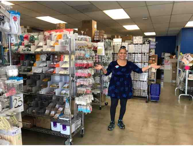 Gloria's Cake & Candy Supplies: $50 Gift Certificate and Basket of Goodies