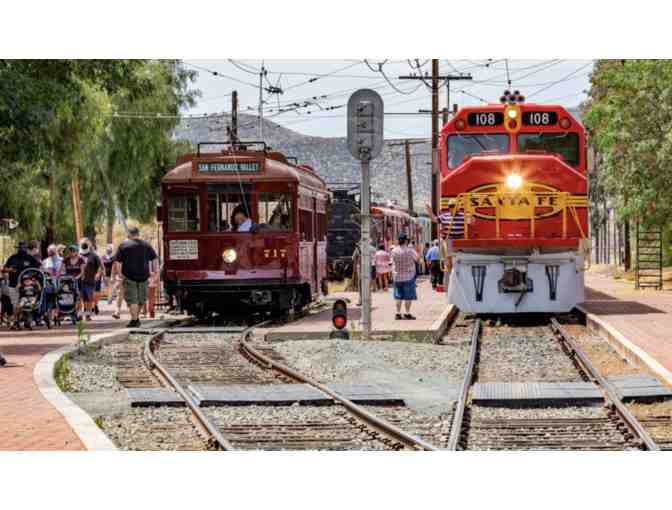 Southern California Railway Museum: Family 4-Pack