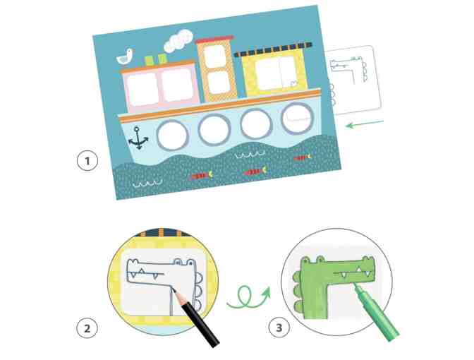 Djeco Le Petit Artist Tracing Is An Art Kit