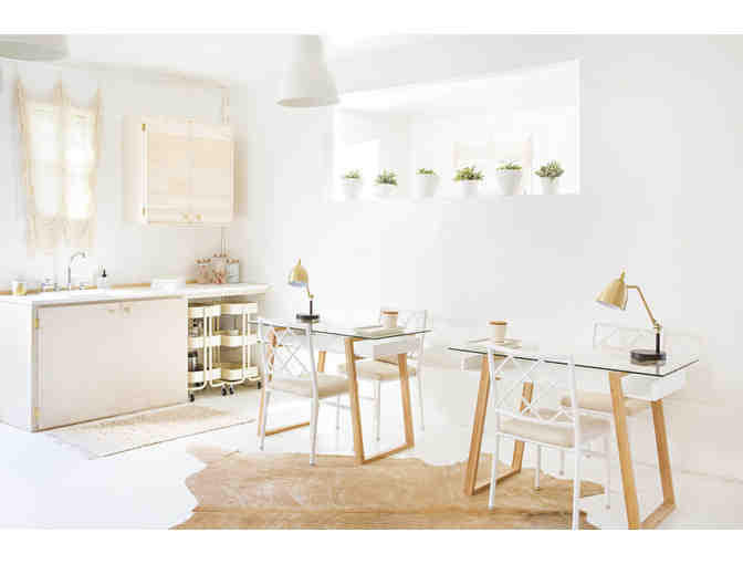 Ellie and Sass: The Works Manicure and Pedicure