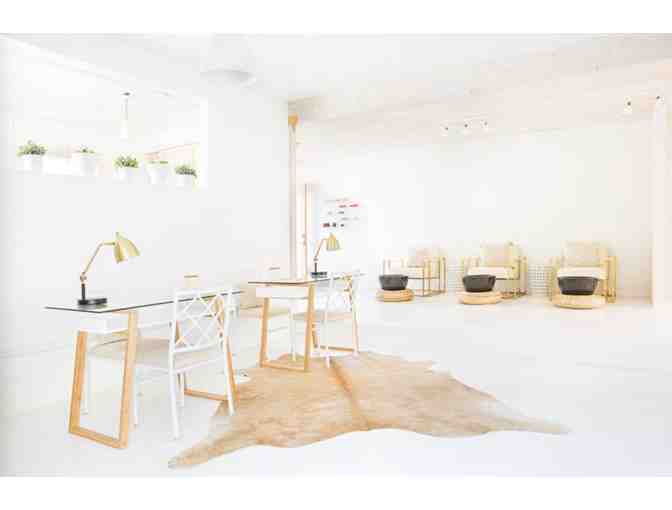 Ellie and Sass: The Works Manicure and Pedicure