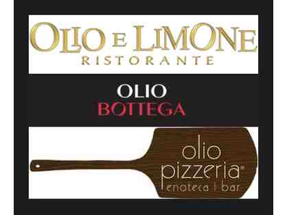 Olio e Limone Ristorante, Olio Bottega and Olio Pizzeria: $50 Dining Certificate
