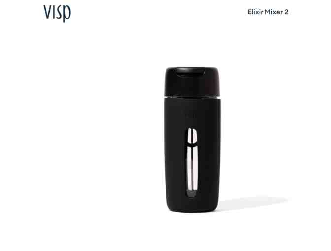 Visp Elixir Mixer 2 in Jet Black, 12.5 oz.