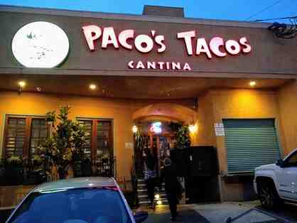 Paco's Cantina: Meal for Two