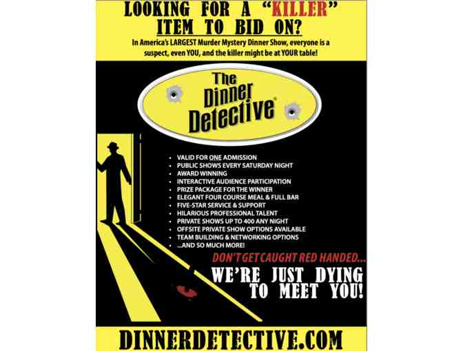 The Dinner Detective: One General Admission (1 or 2)