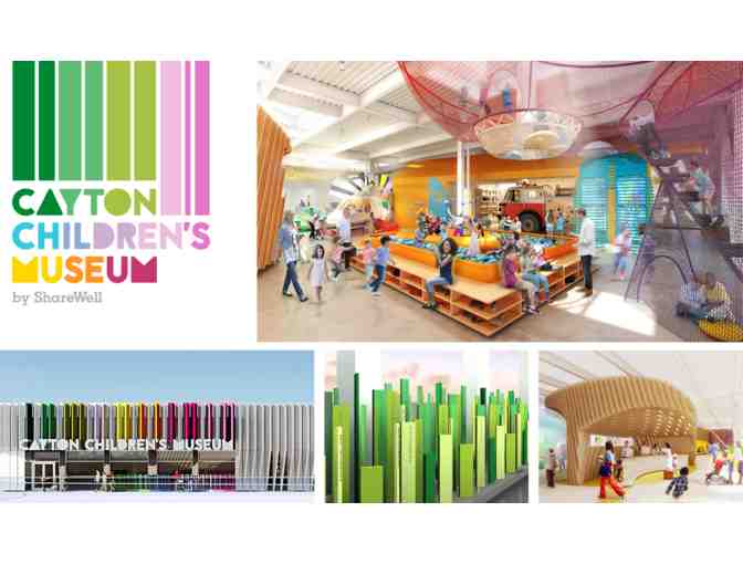 Cayton Children's Museum - Family Pass for 4