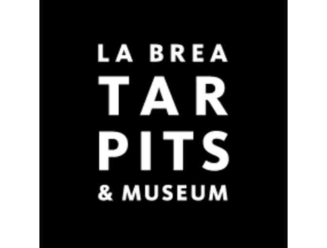Natural History Museum of LA County & La Brea Tar Pits and Museum - Admission for 4