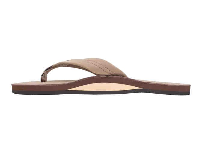Rainbow Sandals - MEN's Sandals | Size Large | Dark Brown