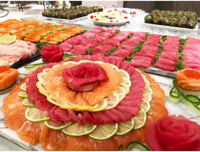 Hilton Universal City - Seafood and Prime Rib Buffet for 4 at Cafe Sierra Restaurant