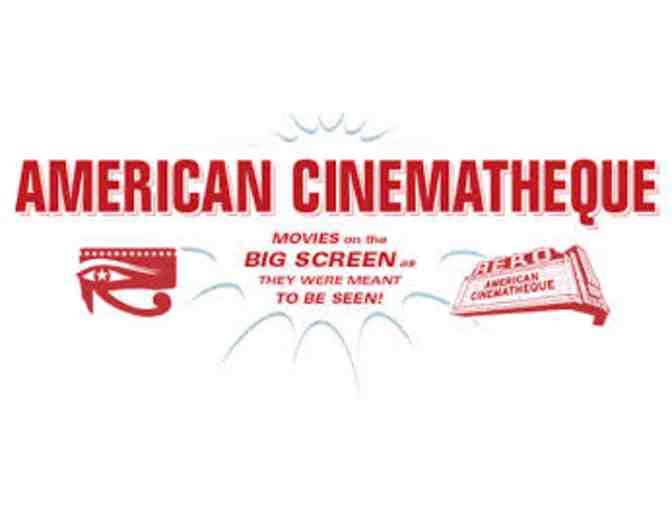 American Cinematheque - 8 Ticket Vouchers