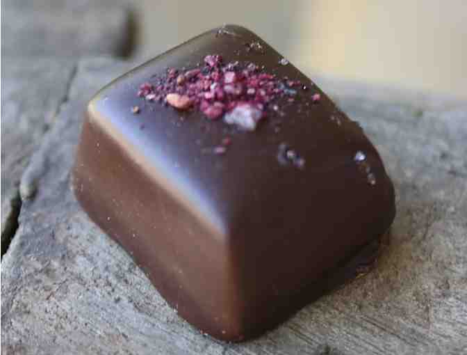 Rose Avenue Sweets - Box of 12 Gourmet Chocolate Covered Caramels #1