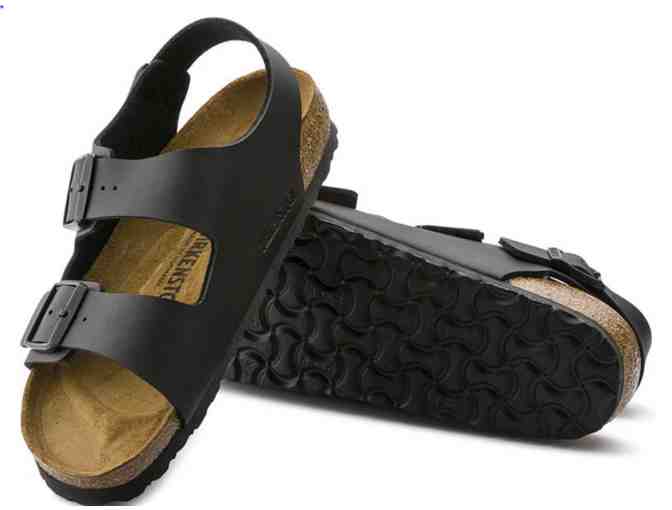 Birkenstock Women's Milano Birko-Flor Black Size 36