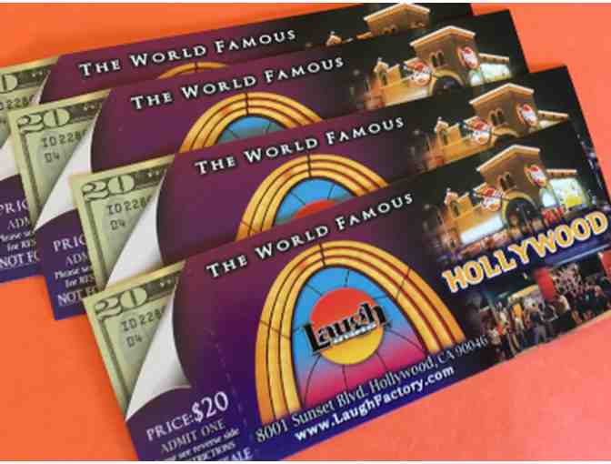 Four (4) Tickets to Laugh Factory Hollywood