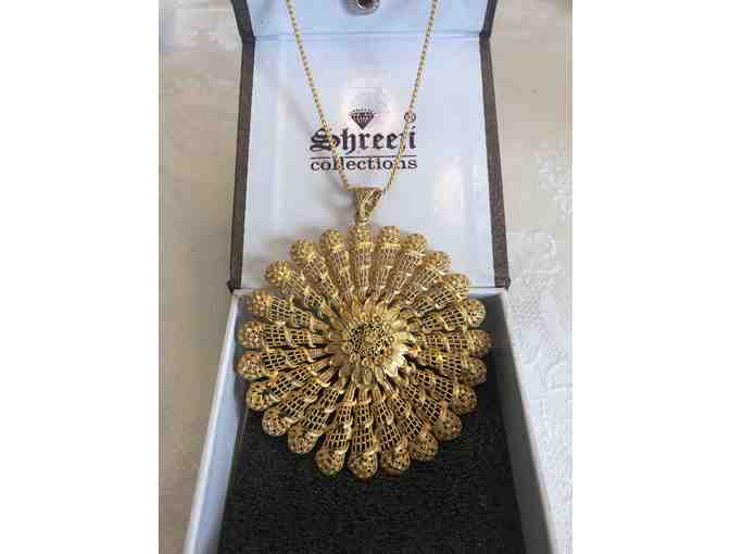 Shreeji Collection Large Pendent Necklace
