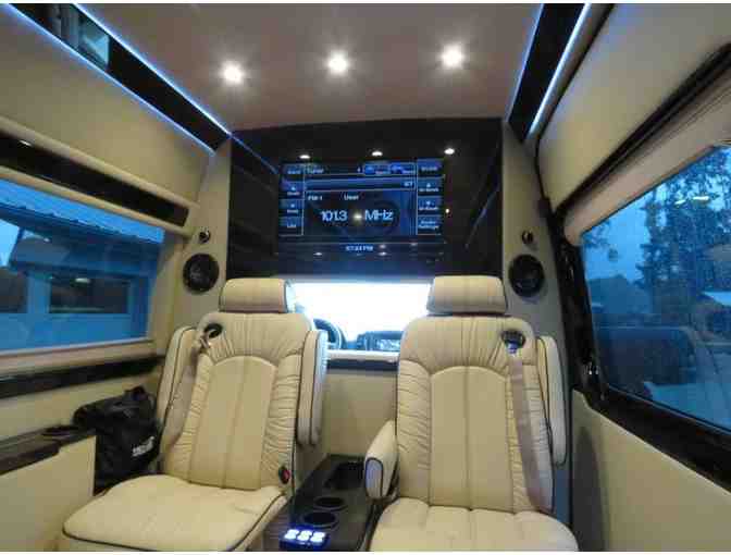 NIght Out in a Mercedes Sprinter Limo for Six