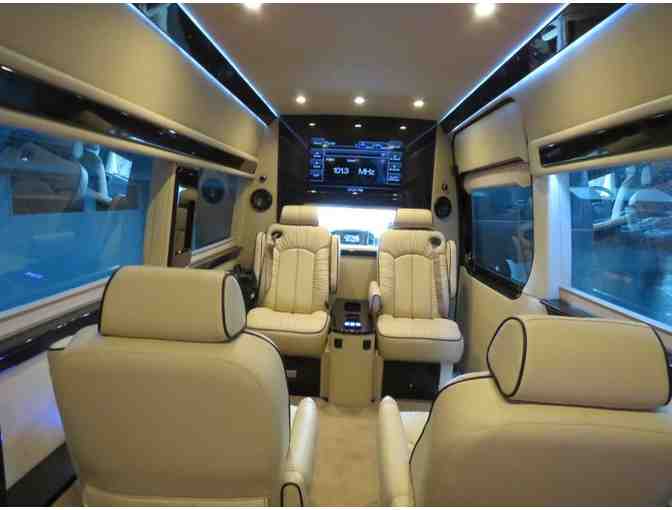 NIght Out in a Mercedes Sprinter Limo for Six