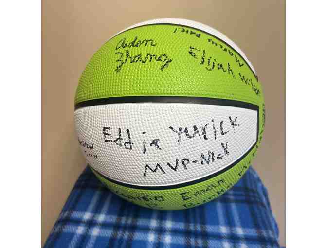 FSMH Boys Basketball Team 2024 Signed Ball