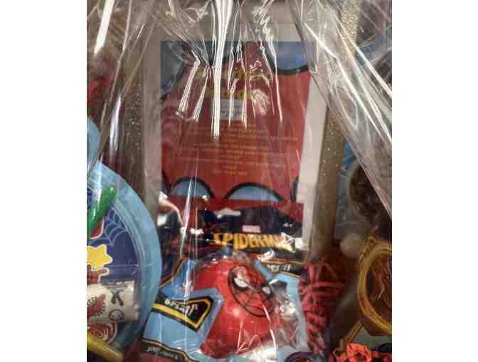 Super Hero Birthday Party and Basket from Over the Top Party Planning